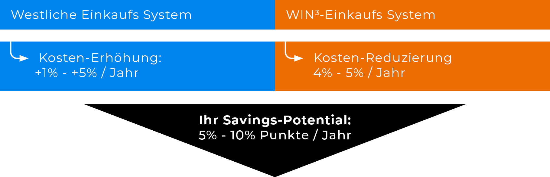 Der Strategische Einkauf von Welt-Klasse Unternehmen-Summary 1 Grafik https www.win3 einkauf.de Blau a